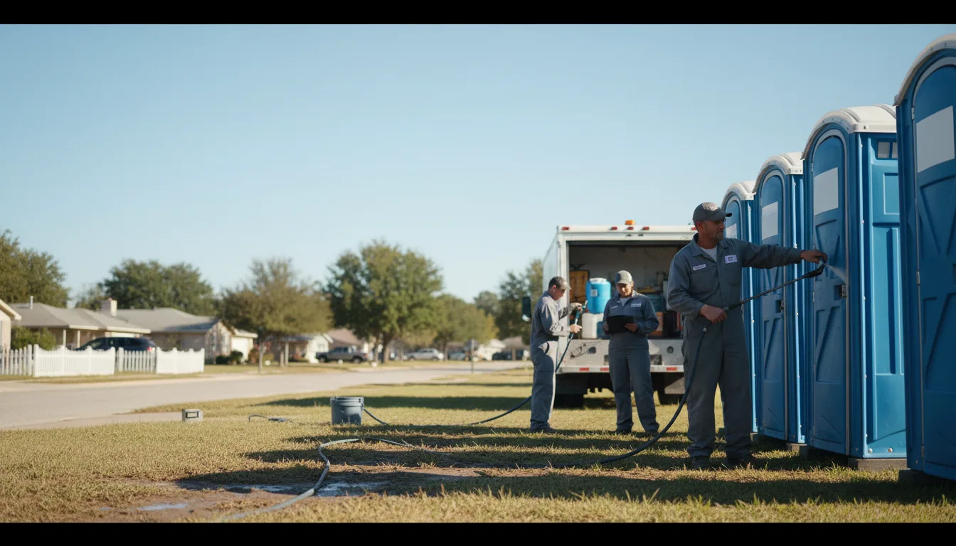 Long-Term Portable Toilet Rental in Pine Grove, LA near me
